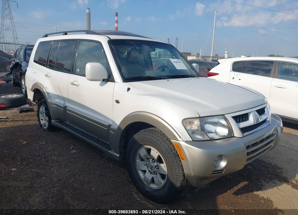 2003 MITSUBISHI MONTERO 20TH ANNIVERSARY/LIMITED VIN: JA4NW51S03J602262