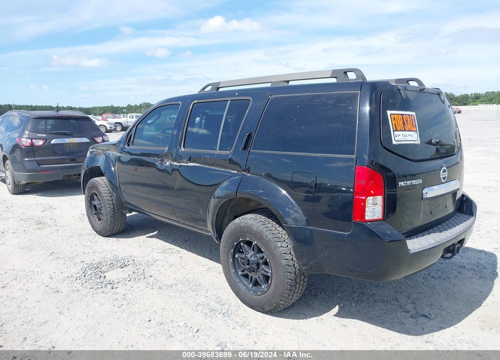 2009 NISSAN PATHFINDER S VIN: 5N1AR18U69C600942