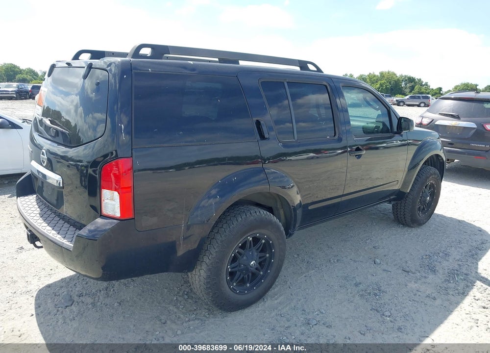 2009 NISSAN PATHFINDER S VIN: 5N1AR18U69C600942