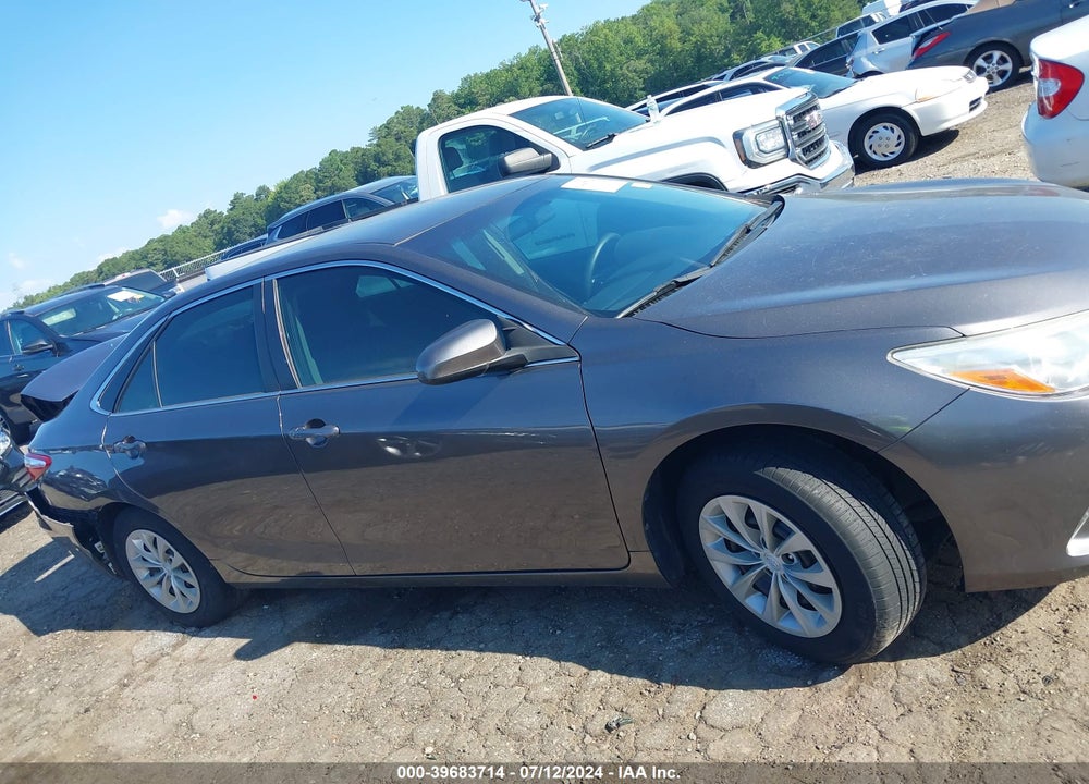 2017 TOYOTA CAMRY LE VIN: 4T1BF1FK7HU411157
