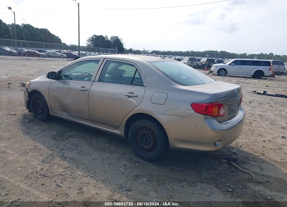 2009 TOYOTA COROLLA LE VIN: 1NXBU40E29Z078944