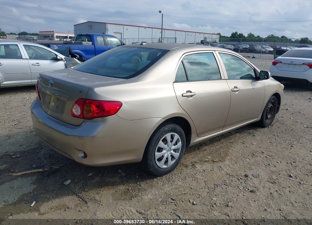 2009 TOYOTA COROLLA LE VIN: 1NXBU40E29Z078944