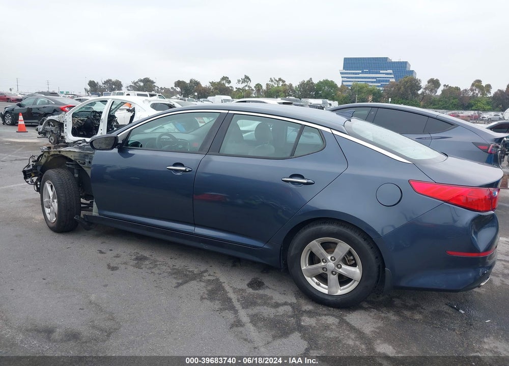 2015 KIA OPTIMA LX VIN: KNAGM4A77F5558460