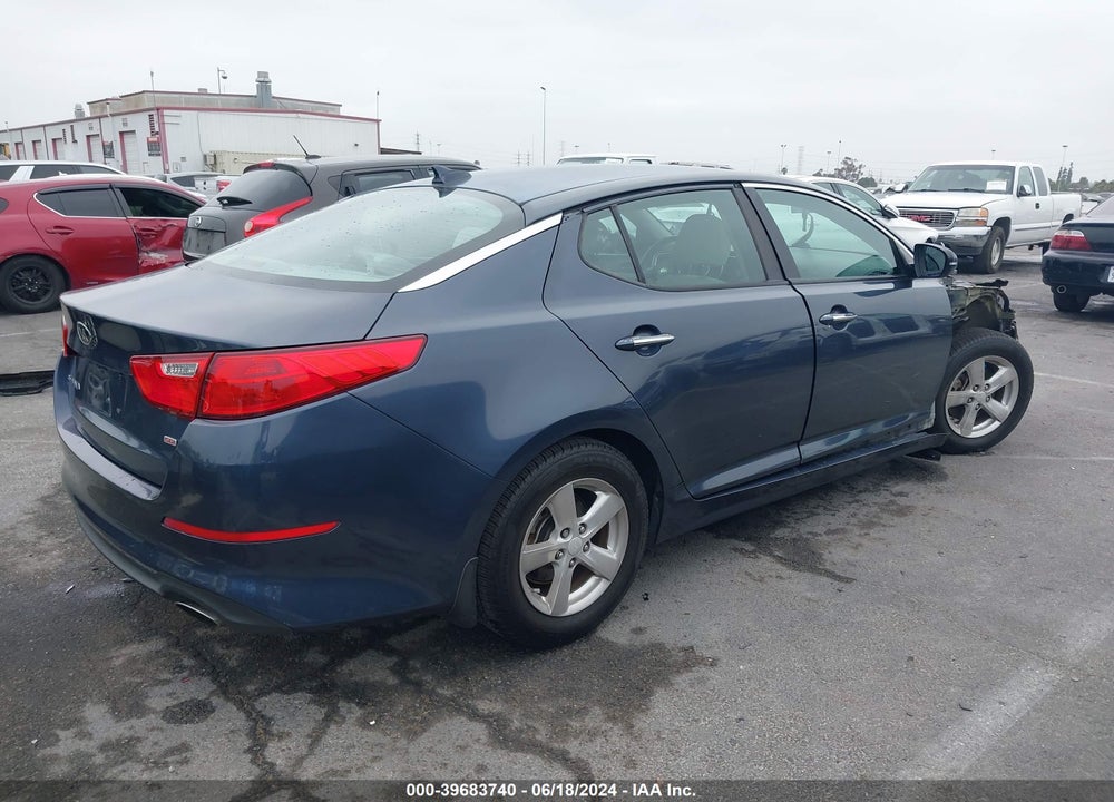 2015 KIA OPTIMA LX VIN: KNAGM4A77F5558460