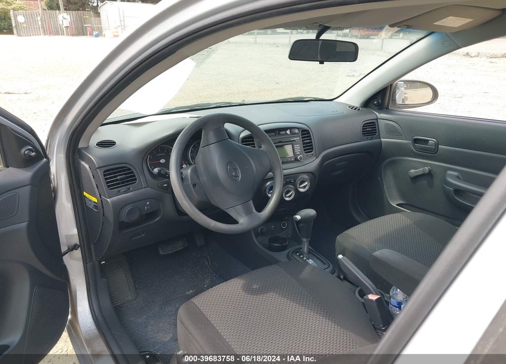 2008 HYUNDAI ACCENT GS VIN: KMHCM36C78U075413