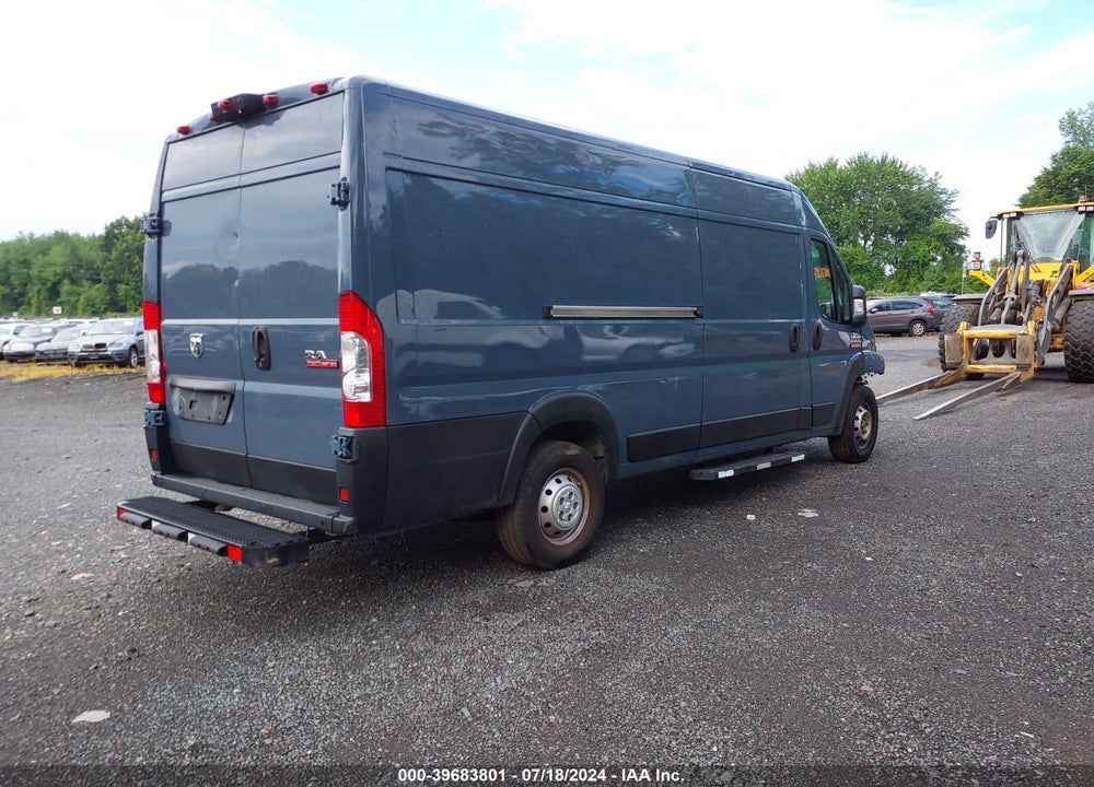 2019 RAM PROMASTER 3500 CARGO VAN HIGH ROOF 159 WB EXT VIN: 3C6URVJG1KE553645