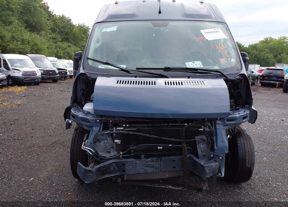 2019 RAM PROMASTER 3500 CARGO VAN HIGH ROOF 159 WB EXT VIN: 3C6URVJG1KE553645