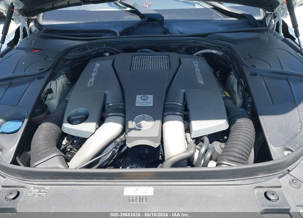 2017 MERCEDES-BENZ AMG S 63 4MATIC VIN: WDDXK7JB9HA020955