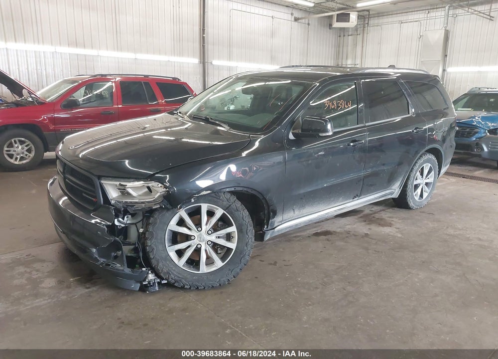 2016 DODGE DURANGO LIMITED VIN: 1C4RDJDG0GC484317