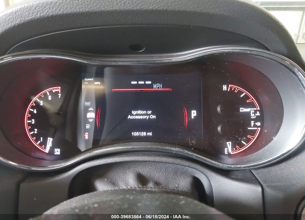 2016 DODGE DURANGO LIMITED VIN: 1C4RDJDG0GC484317