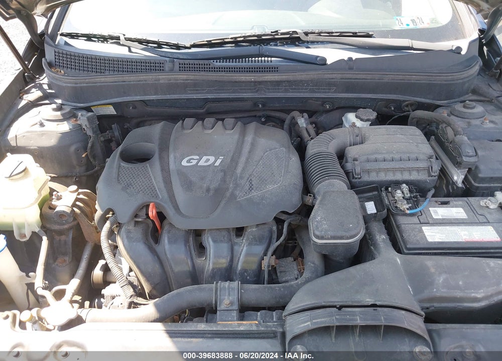 2012 HYUNDAI SONATA GLS VIN: 5NPEB4AC5CH347234