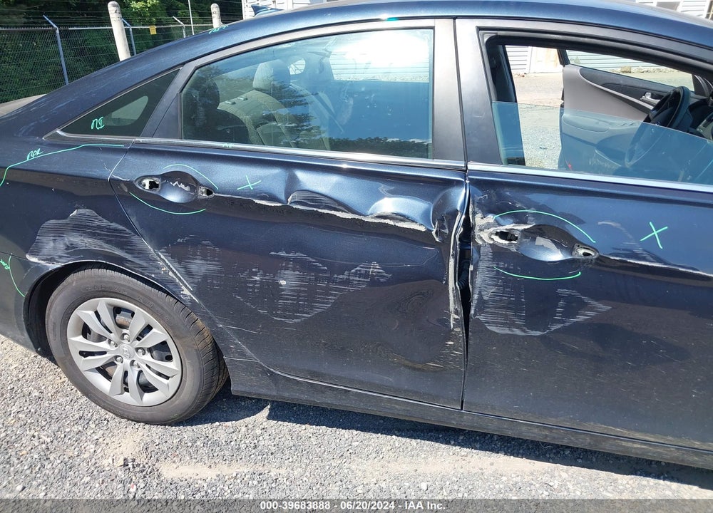 2012 HYUNDAI SONATA GLS VIN: 5NPEB4AC5CH347234