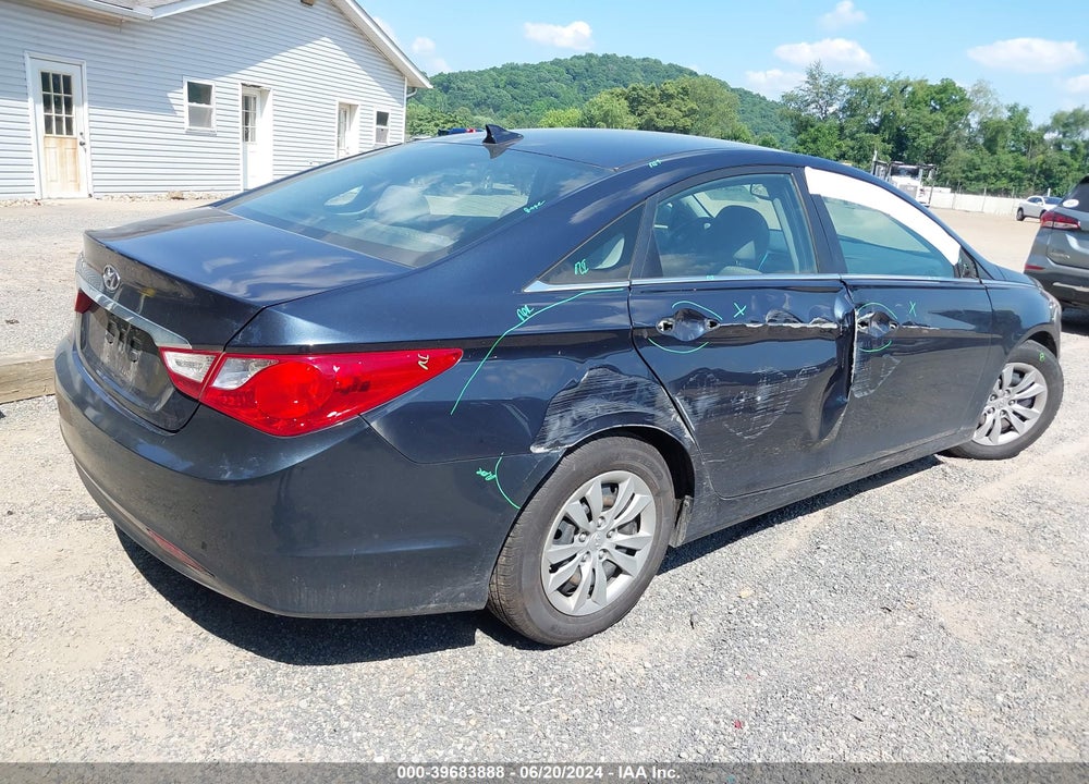 2012 HYUNDAI SONATA GLS VIN: 5NPEB4AC5CH347234