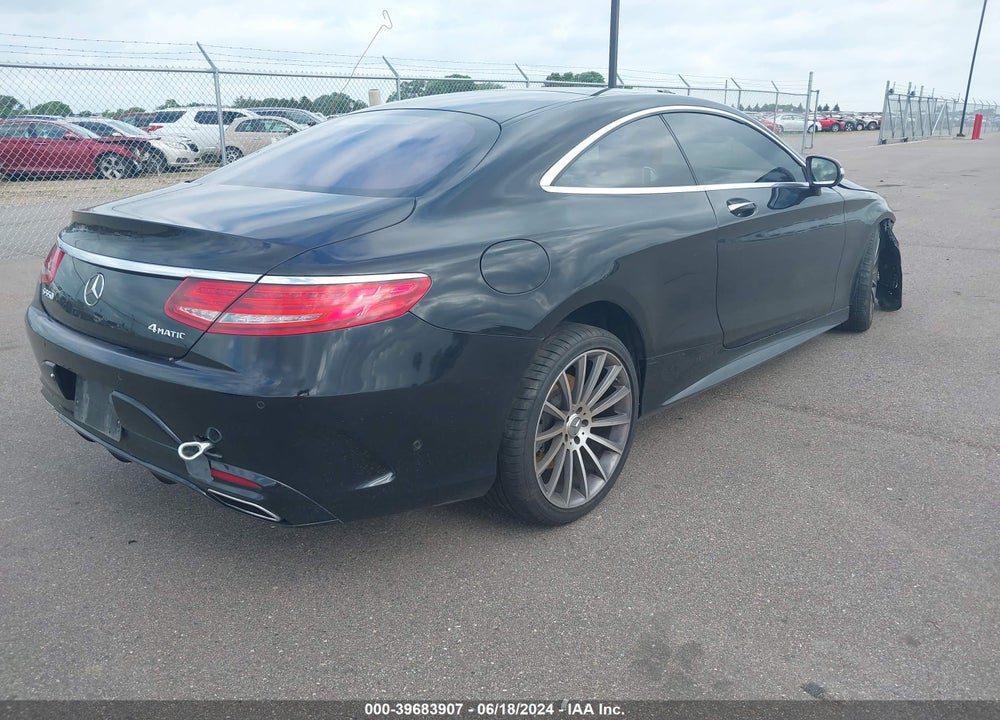 2015 MERCEDES-BENZ S 550 4MATIC VIN: WDDXJ8FB9FA006259
