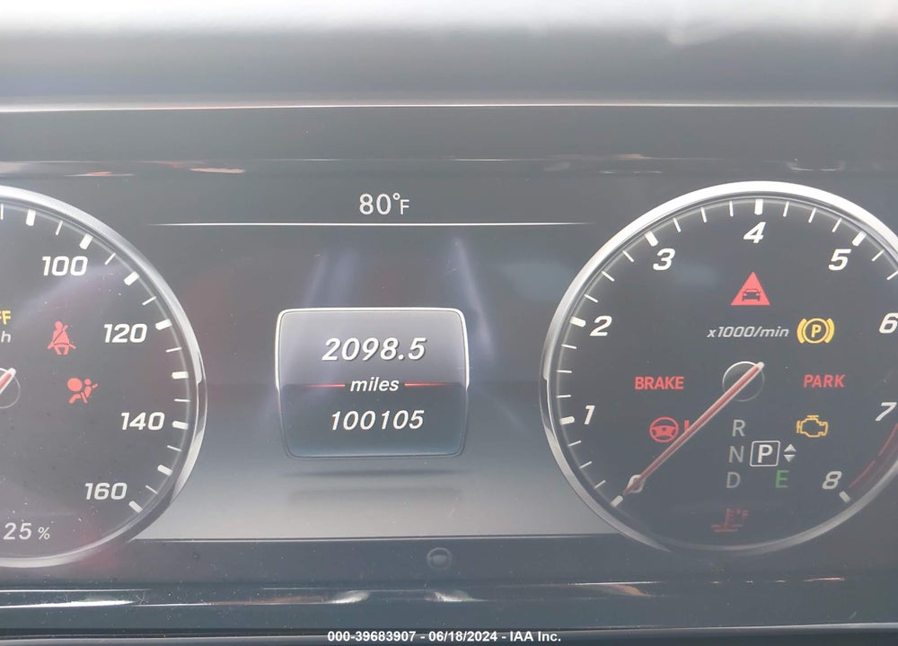 2015 MERCEDES-BENZ S 550 4MATIC VIN: WDDXJ8FB9FA006259