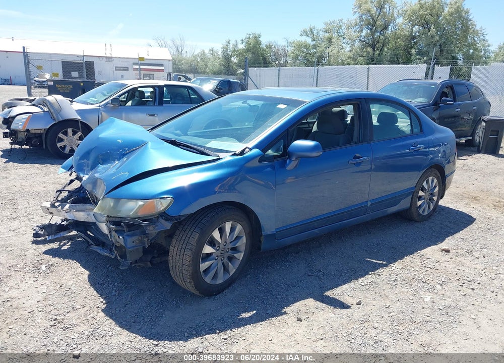 2009 HONDA CIVIC EX VIN: 1HGFA16829L003795
