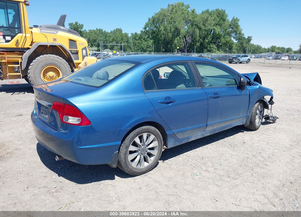 2009 HONDA CIVIC EX VIN: 1HGFA16829L003795