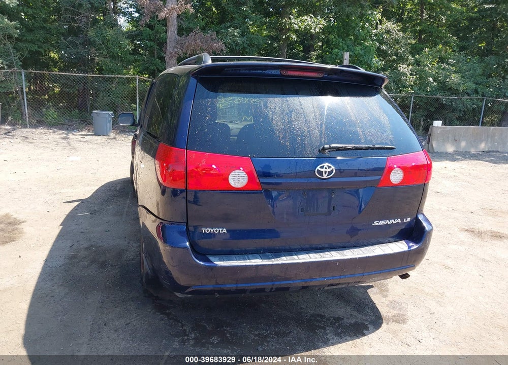 2006 TOYOTA SIENNA LE VIN: 5TDZA23C06S528259