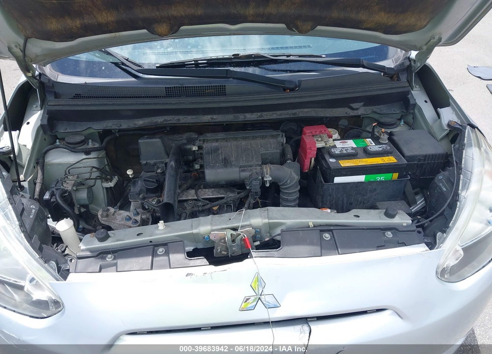 2015 MITSUBISHI MIRAGE ES VIN: ML32A4HJ8FH045548