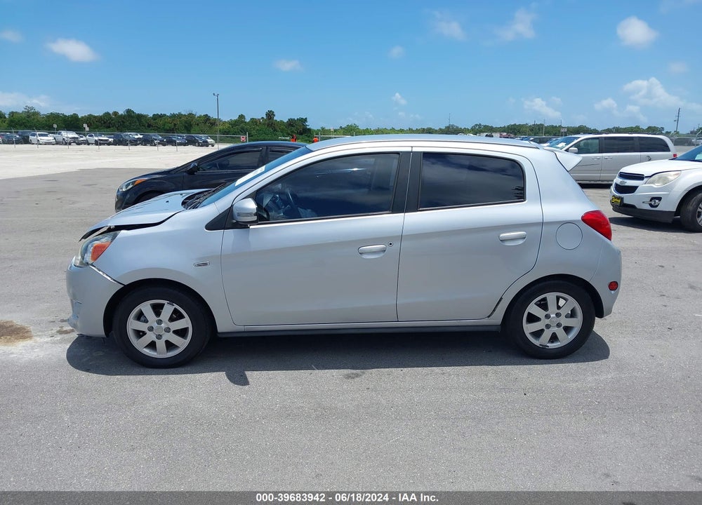2015 MITSUBISHI MIRAGE ES VIN: ML32A4HJ8FH045548