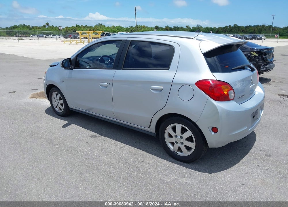 2015 MITSUBISHI MIRAGE ES VIN: ML32A4HJ8FH045548