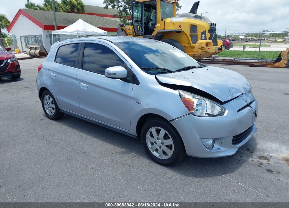 2015 MITSUBISHI MIRAGE ES VIN: ML32A4HJ8FH045548