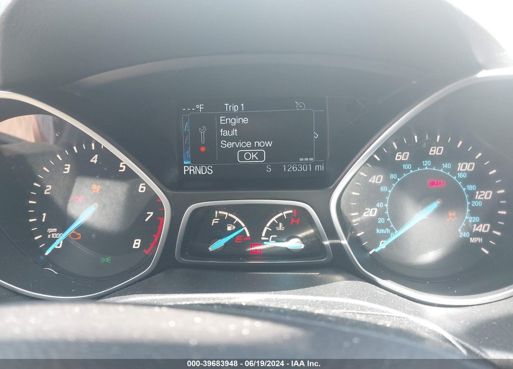 2014 FORD ESCAPE SE VIN: 1FMCU0GX9EUB93720
