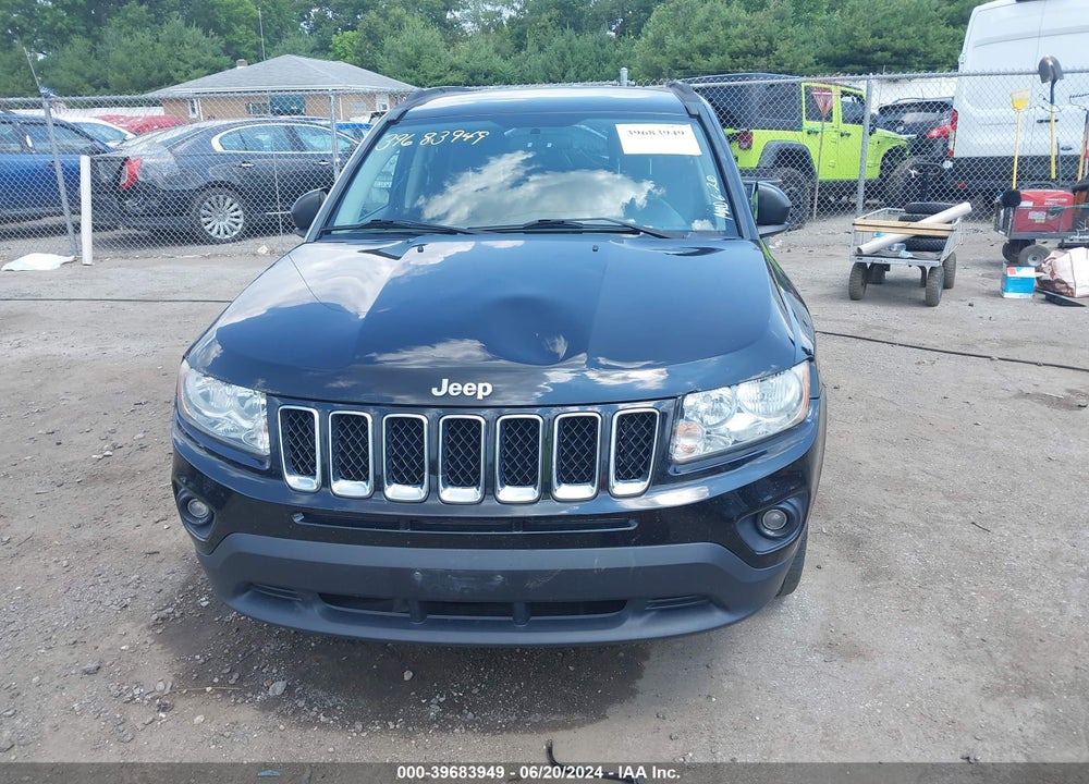 2012 JEEP COMPASS LATITUDE VIN: 1C4NJCEA4CD575432
