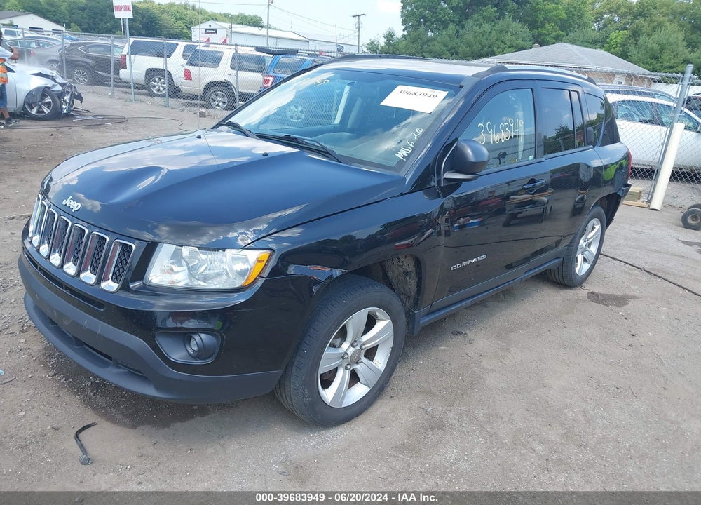 2012 JEEP COMPASS LATITUDE VIN: 1C4NJCEA4CD575432