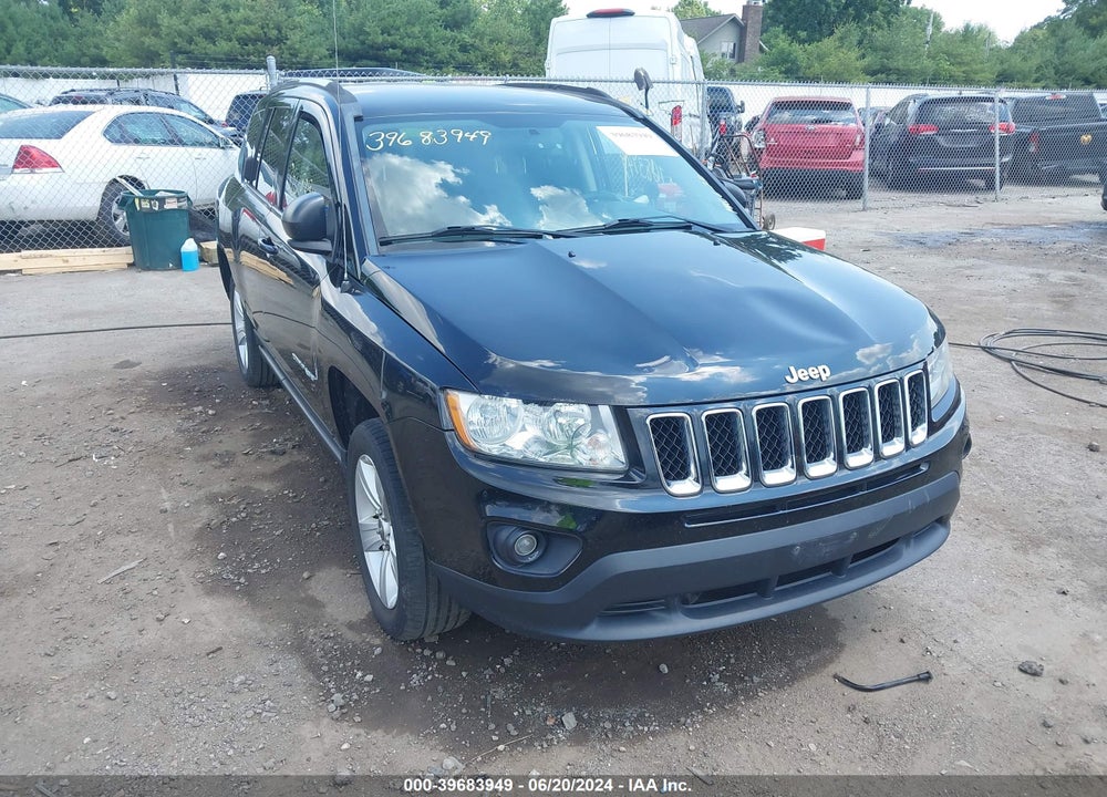 2012 JEEP COMPASS LATITUDE VIN: 1C4NJCEA4CD575432
