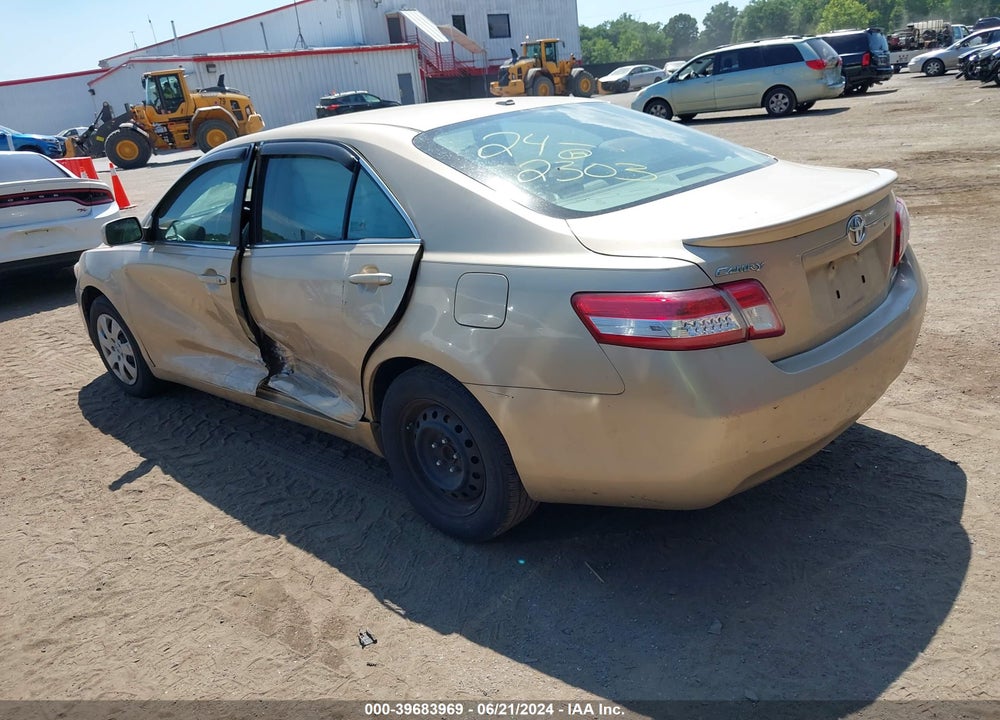 2011 TOYOTA CAMRY LE VIN: 4T1BF3EK6BU699967