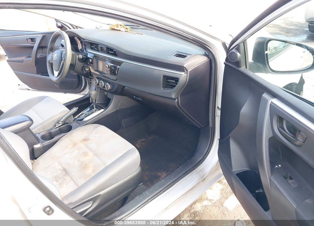 2016 TOYOTA COROLLA L VIN: 2T1BURHE5GC649875