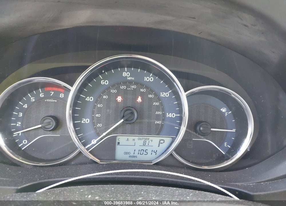 2016 TOYOTA COROLLA L VIN: 2T1BURHE5GC649875
