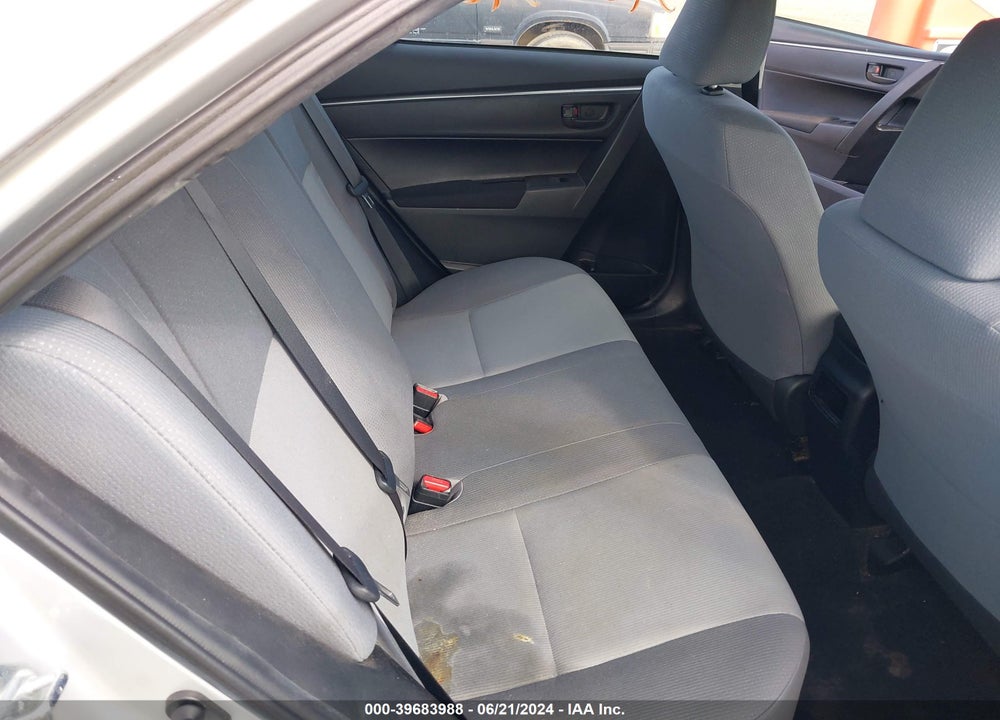 2016 TOYOTA COROLLA L VIN: 2T1BURHE5GC649875