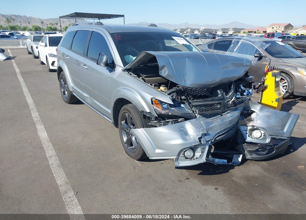 2019 DODGE JOURNEY CROSSROAD VIN: 3C4PDCGBXKT712582