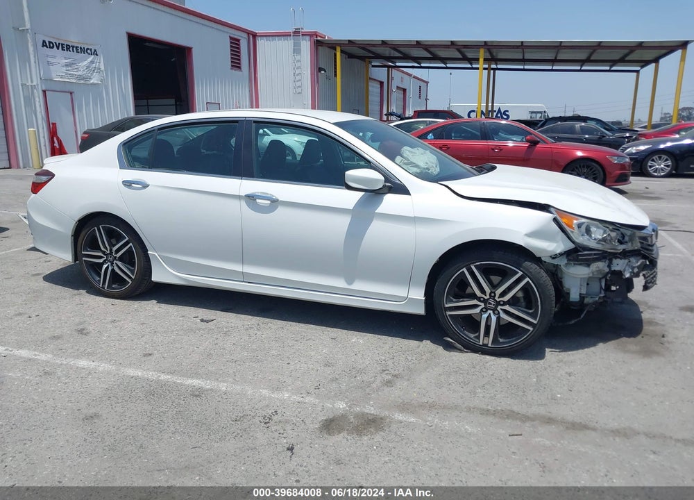 2017 HONDA ACCORD SPORT SE VIN: 1HGCR2F14HA076780