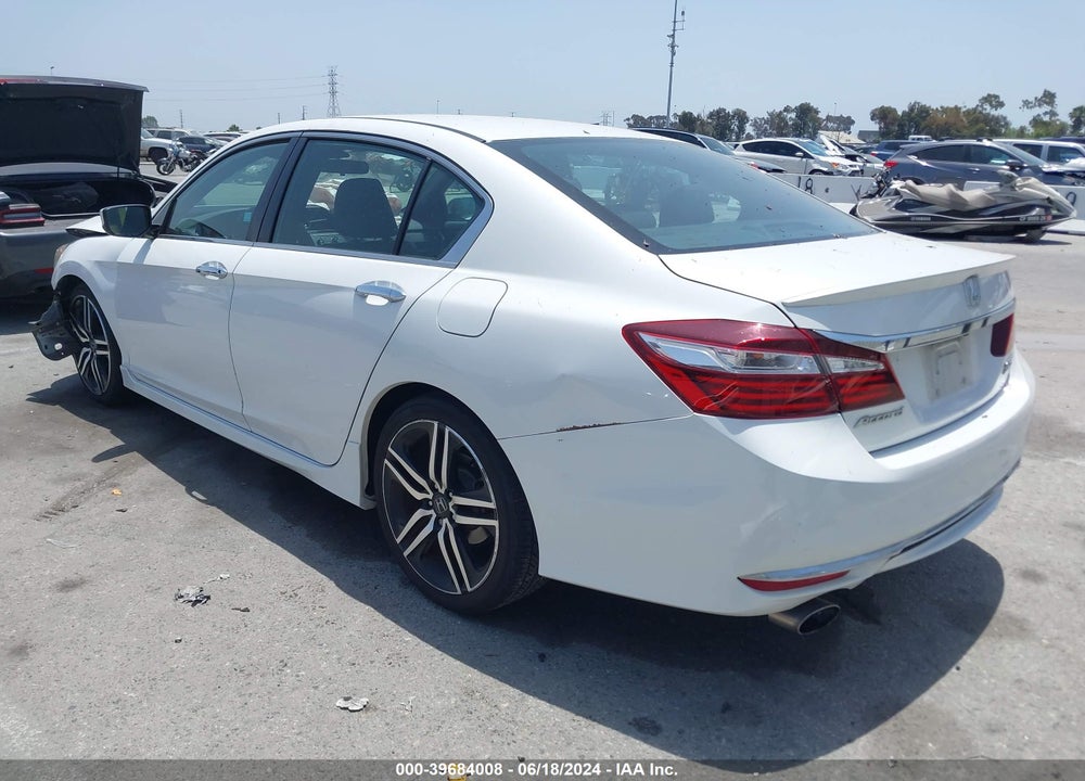 2017 HONDA ACCORD SPORT SE VIN: 1HGCR2F14HA076780