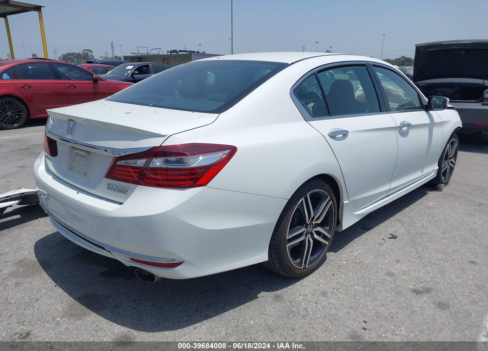 2017 HONDA ACCORD SPORT SE VIN: 1HGCR2F14HA076780