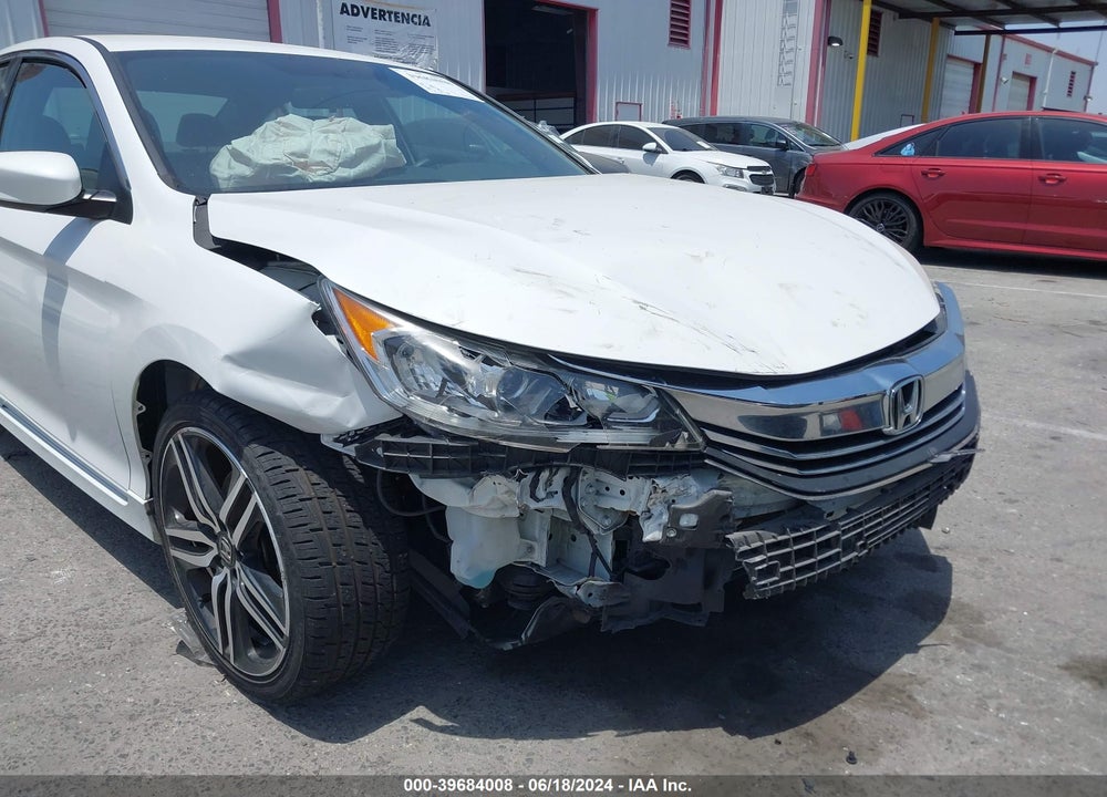 2017 HONDA ACCORD SPORT SE VIN: 1HGCR2F14HA076780