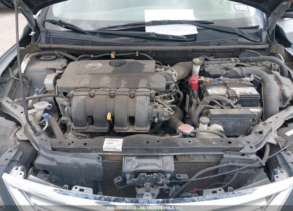 2014 NISSAN SENTRA S VIN: 3N1AB7APXEL683566