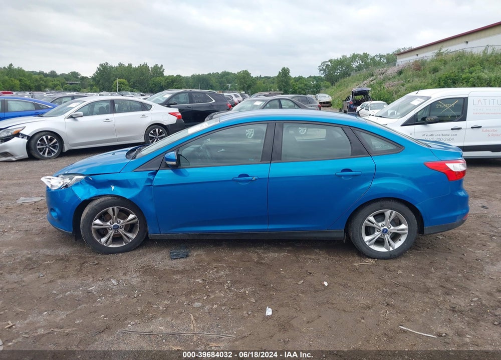 2014 FORD FOCUS SE VIN: 1FADP3F29EL219106