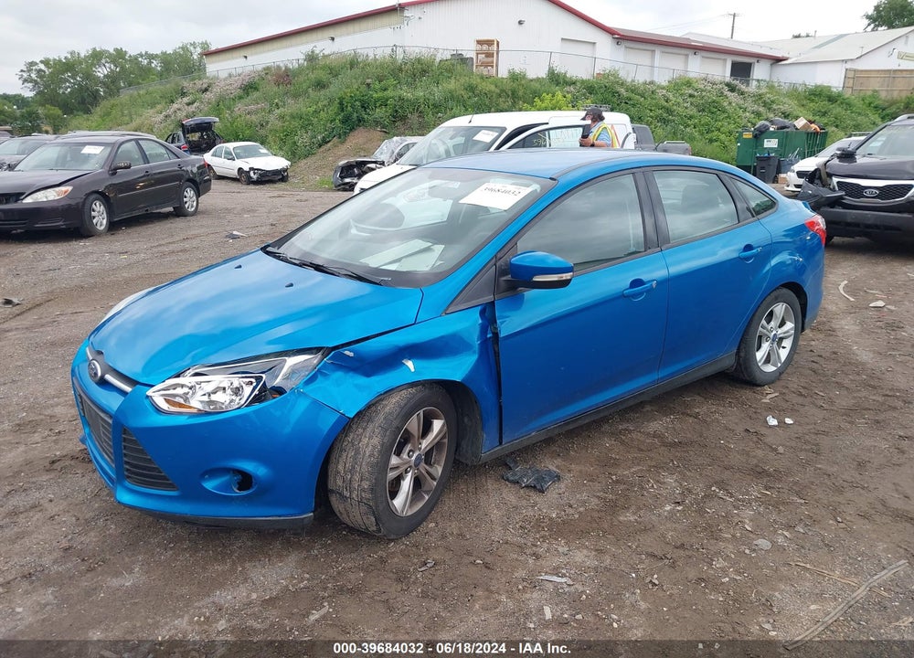 2014 FORD FOCUS SE VIN: 1FADP3F29EL219106