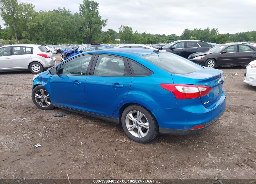 2014 FORD FOCUS SE VIN: 1FADP3F29EL219106