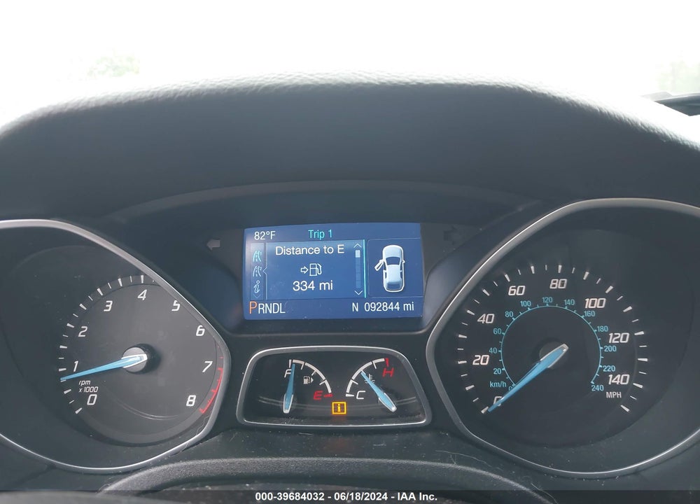 2014 FORD FOCUS SE VIN: 1FADP3F29EL219106