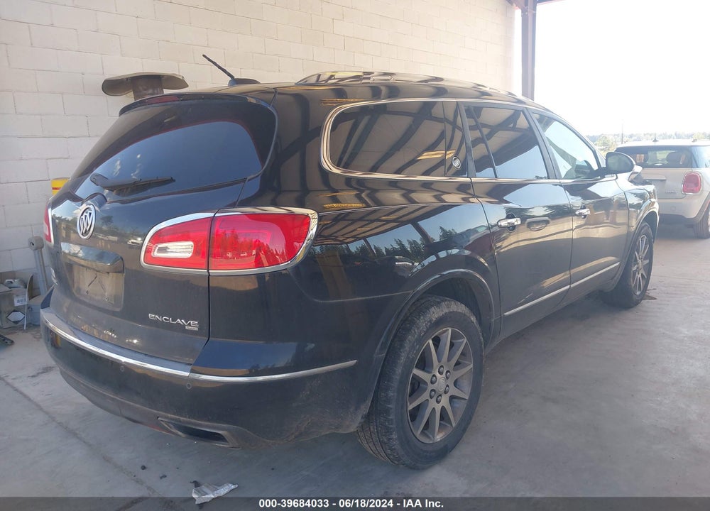 2017 BUICK ENCLAVE LEATHER VIN: 5GAKVBKD1HJ140233