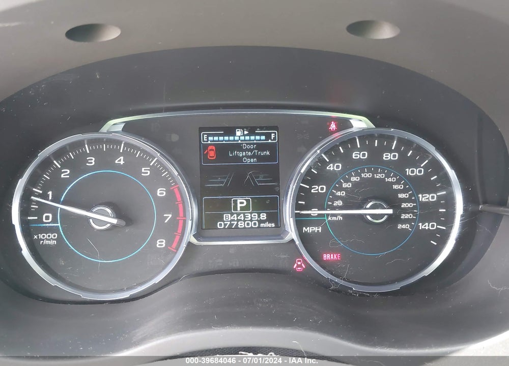 2017 SUBARU FORESTER 2.5I PREMIUM VIN: JF2SJAGC0HH421291