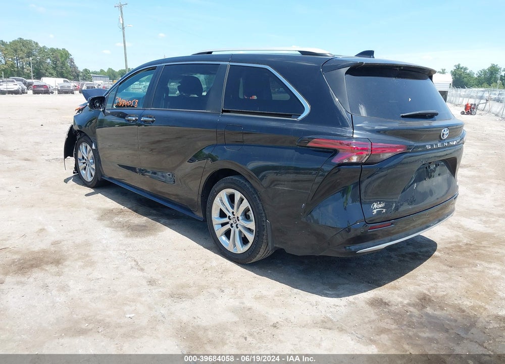 2022 TOYOTA SIENNA PLATINUM VIN: 5TDERKEC2NS110269