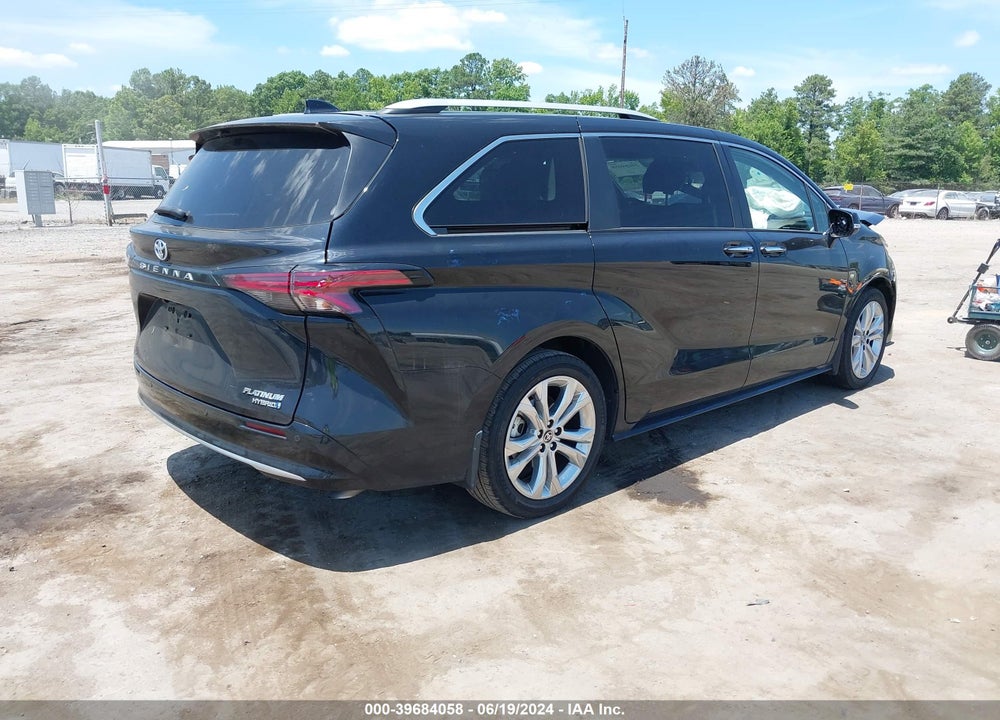 2022 TOYOTA SIENNA PLATINUM VIN: 5TDERKEC2NS110269