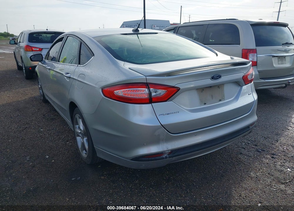 2016 FORD FUSION SE VIN: 3FA6P0H74GR365787