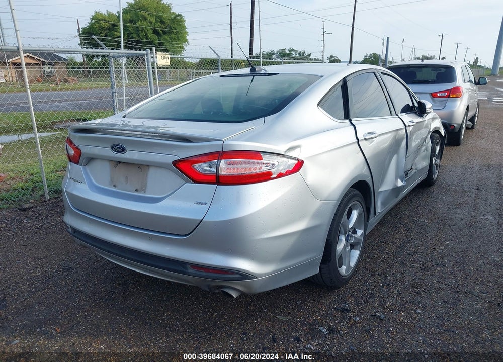 2016 FORD FUSION SE VIN: 3FA6P0H74GR365787